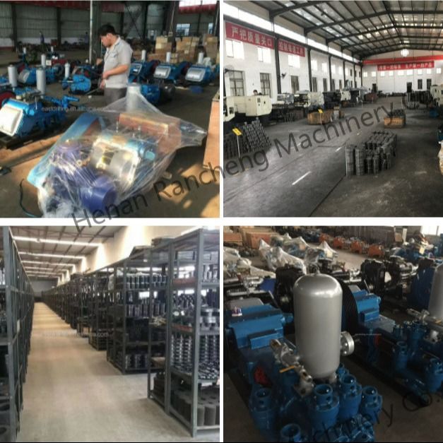 185 kW di potenza 7MPa di pressione massima per la perforazione pompa di fango per 1000m progetti di pozzi d'acqua profonda 7200kg