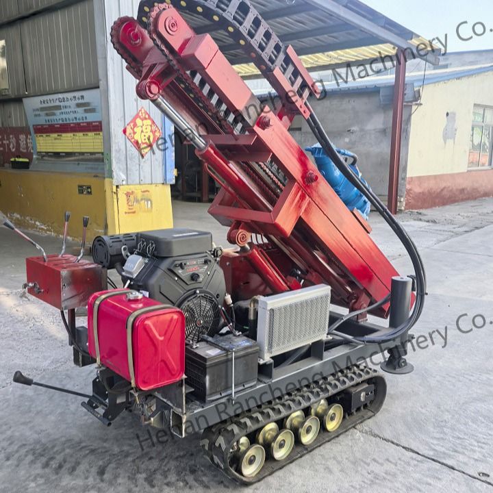 RCKM-30S Piccolo conduttore idraulico di pile per l'installazione di pile solari e mini perforazione di pile