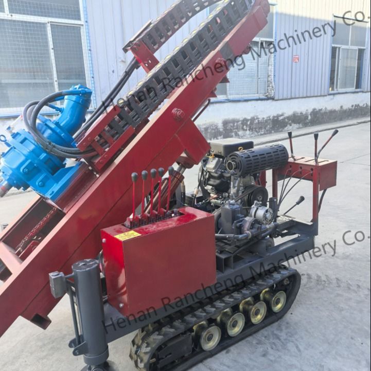 RCKM-30S Piccolo conduttore idraulico per installazione di pile solari con motore a benzina da 28 CV