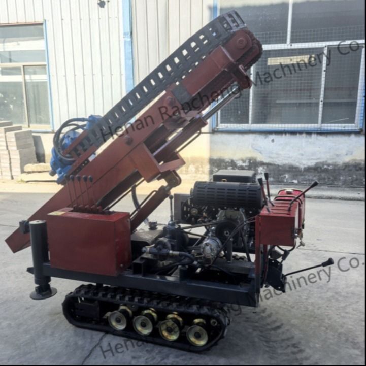 RCKM-30S Piccolo conduttore idraulico per installazione di pile solari con motore a benzina da 28 CV