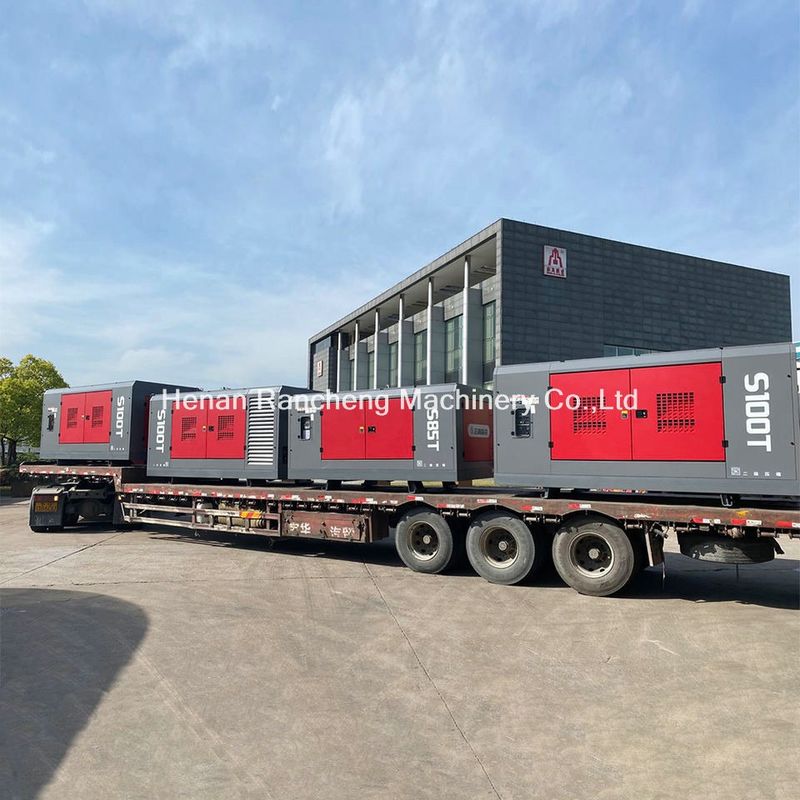 Capacità d'aria 31m3/min S100T Compressore d'aria Pressione di lavoro 25bar Con motore Xichai 309KW
