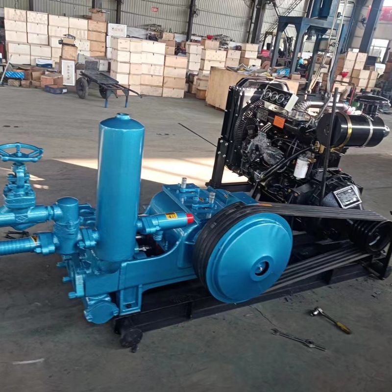 Pompa fango tipo motore diesel Max 600L/Min Tri-cilindro orizzontale a doppio effetto Penthouse Detroit Piston Pump