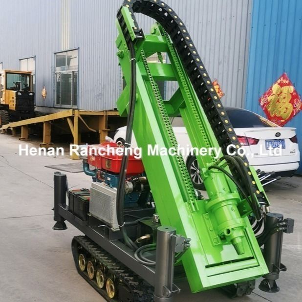 RCKM-30S Piccolo conduttore idraulico di pile per l'installazione di pile solari e mini perforazione di pile