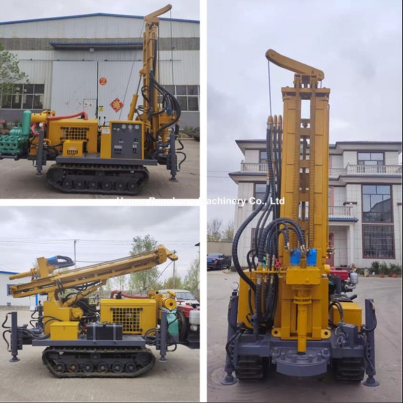 150M Crawler montato profondo pozzo di acqua pozzo di trivellazione Rig idraulica macchina di pozzo d'acqua