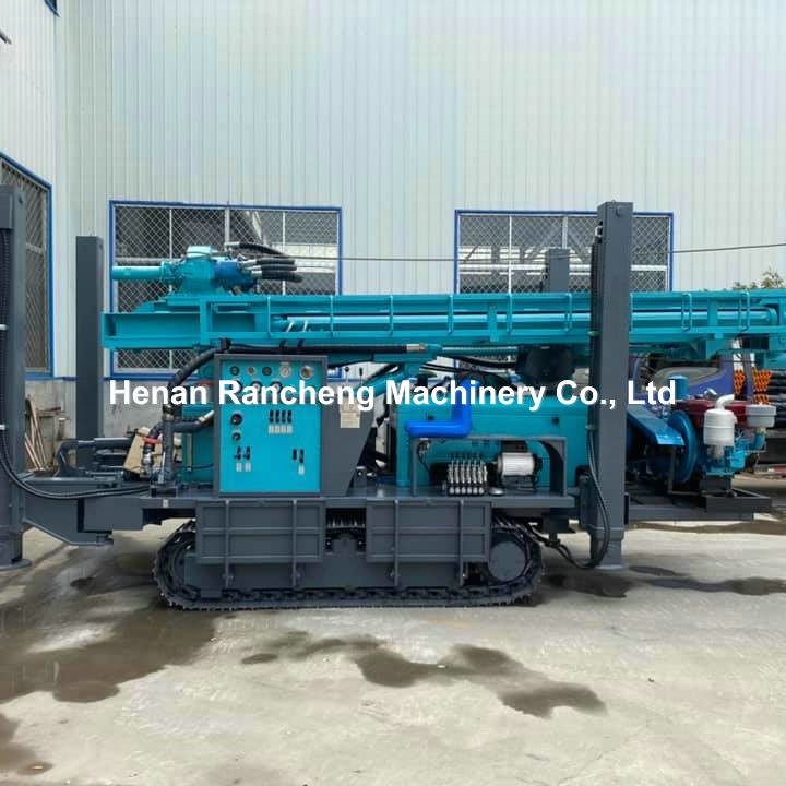 RCF280C Rig di trivellazione di pozzi d'acqua in acciaio con una profondità di trivellazione di 280 metri