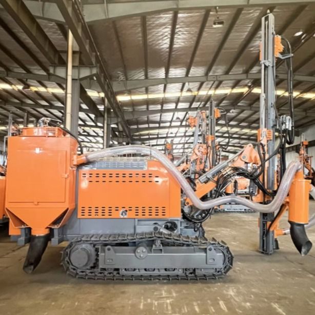 Tipo integrato perforatrice portatile DTH Mining Hard Rock Blast Hole Perforatrice idraulica DTH