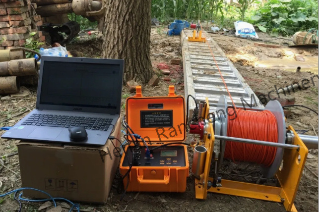 300m attrezzature geofisiche pozzo di trivellazione strumento di registrazione di pozzi d'acqua sistema di registrazione di misurazione della resistenza apparente