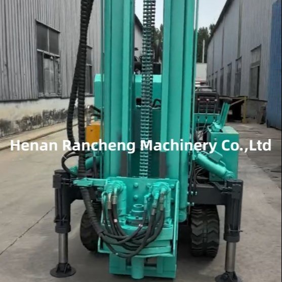 Tracce di gomma tipo miniere Piccolo pilota idraulico pilastro Crawler giù il foro di trivellazione