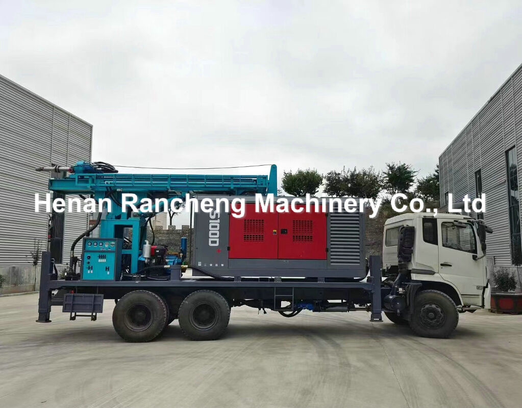350m profondità camion montato per la trivellazione / camion montato per la trivellazione di pozzi d'acqua macchina con 6X4 HOWO camion