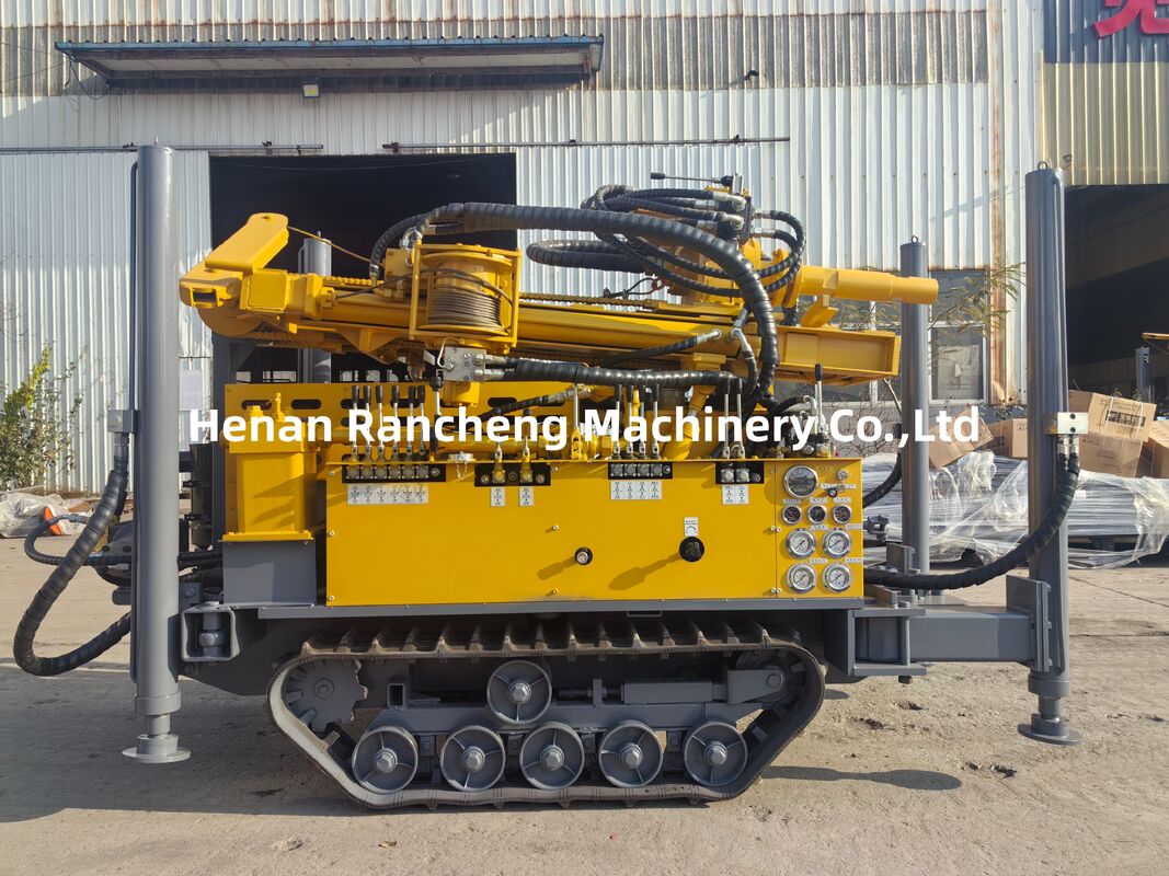 Perforazione di pozzi d'acqua a 180 m di profondità 77,3 kW Motore Crawler Perforazione di pozzi d'acqua