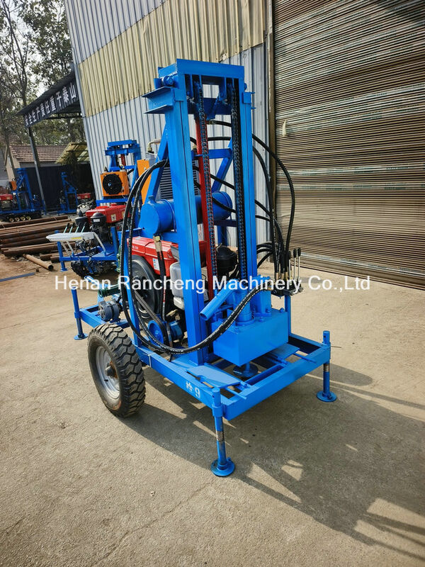 150 m profondità di perforazione macchina portatile per la perforazione di pozzi per acqua con diametro di foratura di 450 mm
