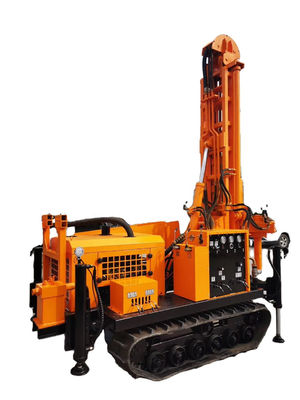 150 m di profondità Crawler camminare acqua pozzo per la trivellazione Rig macchina con 42KW motore diesel