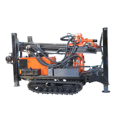 55 KW di propulsore completamente a gasolio, crawler montato per la trivellazione di pozzi idrici RCF180C