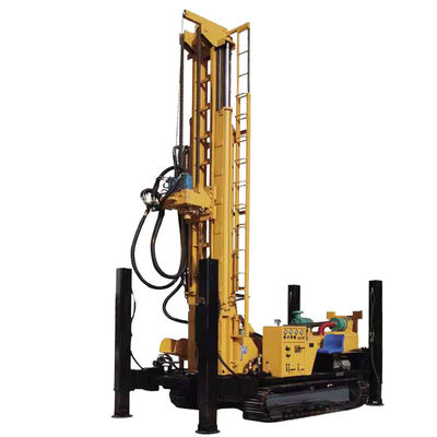 300m profondità di perforazione pozzo di acqua tipo Crawler macchina di perforazione 85KW Yuchai motore
