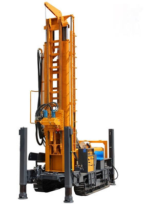 Macchina per la perforazione di pozzi d'acqua pneumatica 580m Profondità di perforazione 132KW Motore