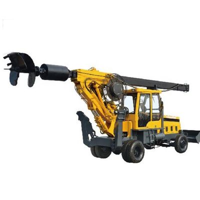 Perforazione rotante a ruote Tipo di pressione Perforazione 11m / 13m / 15m / 20m profondità