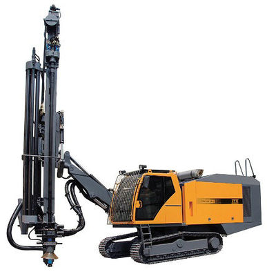 Perforazione per DTH di tipo Crawler Rock 298KW Cummins Motor 35m profondità di perforazione