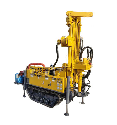 Piccola macchina per la perforazione di pozzi idrici da 42 kW Motore 150 m profondità di perforazione