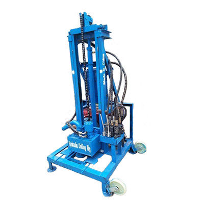 8 HP motore diesel portatile macchina per la trivellazione di pozzi idrici 100m profondità 260kg