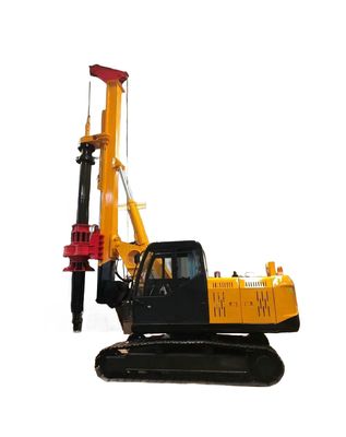 Perforazione idraulica rotativa a trapano 95KW Motore Yuchai 15m profondità di trapano
