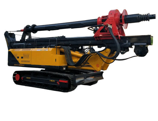 Macchina di perforazione idraulica rotante 25m profondità 150KW Potenza del motore diesel