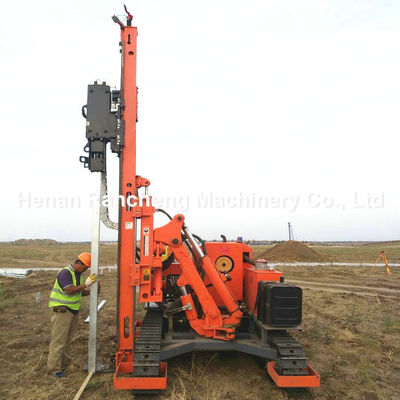 RC260Y Macchina di perforazione di pile fotovoltaica Crawler idraulica elicoidale Solar Pile Driver