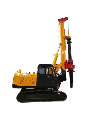 Attrezzatura di perforazione rotativa montata su un rampone 190 kW Potenza del motore 60 m profondità di impilazione