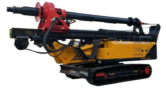Perforazione idraulica rotativa di piccole dimensioni, profondità di perforazione di 15 m, motore diesel da 110 kW