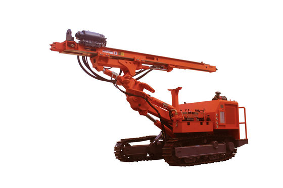 80 m profondità di perforazione DTH perforazione 102 HP motore diesel perforatore di buchi di esplosione