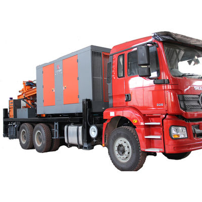Camion per la perforazione di pozzi d'acqua 260m profondità 155KW carico motore del veicolo 20T peso