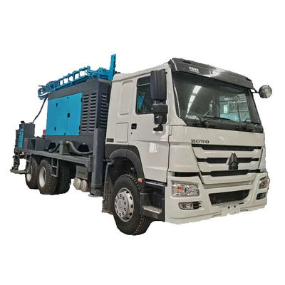 129 HP Motore Diesel Macchina per la trivellazione di pozzi idrici 450m Profondità di trivellazione 500mm Dia