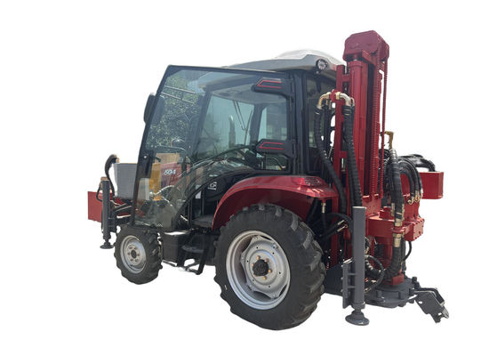 50 CV 4X4 Trattore a guida con cabina 260m profondità di perforazione idraulica macchina di perforazione di pozzi idraulici / macchina di perforazione