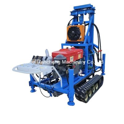 150m profondità 450mm diametro gomma crawler montato per l'acqua per la trivellazione rig Wirh alta efficienza