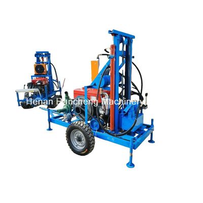 Macchina portatile per la perforazione di pozzi idrici con profondità di perforazione di 150 m e diametro di 450 mm