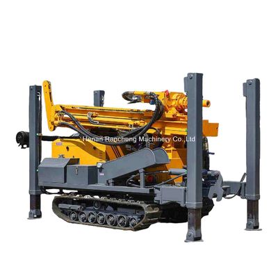 Vendita a caldo Profondità 200m Crawler montata macchina di perforazione di pozzi d'acqua 58KW YuChai motore diesel