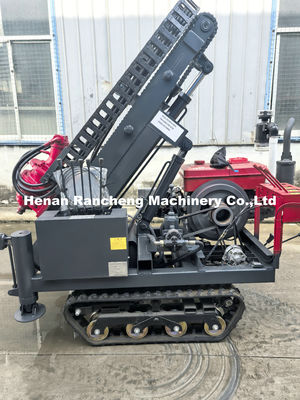 30 m di profondità Piccolo trascinatore pneumatico conduttore di pile auger tubo macchina di perforazione DTH perforazione rig