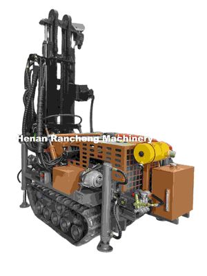 150 m di profondità Mini portabile Crawler macchina di trivellazione di pozzi d'acqua per progetti di trivellazione d'acqua