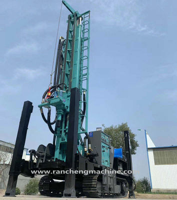 280m profondità macchina di perforazione di roccia aria DTH acqua pozzo forato foro perforazione rig