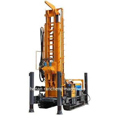 1000m di profondità Crawler montato per l'acqua pozzo di trivellazione macchina con motore 197KW