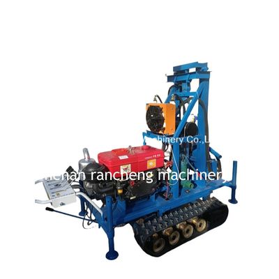Profondezza massima 150m RCS200C Rubber Crawler Piccola macchina di perforazione di pozzi d'acqua