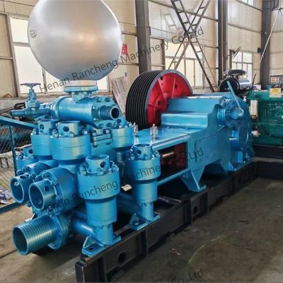 BW1200 Pompa a pistoni a doppia azione a doppio cilindro Pompa a fango a trasmissione a due velocità
