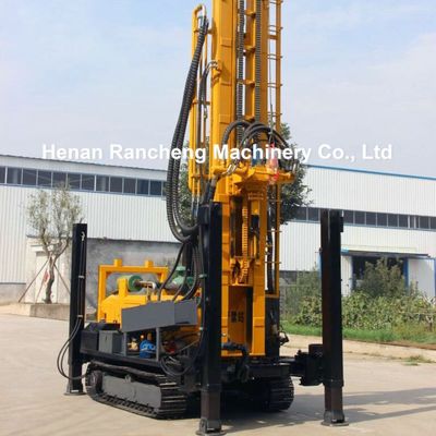 Perforazione idraulica di pozzi idrici per pozzi idrici 350m Crawler per pozzi idrici Perforazione idraulica portatile