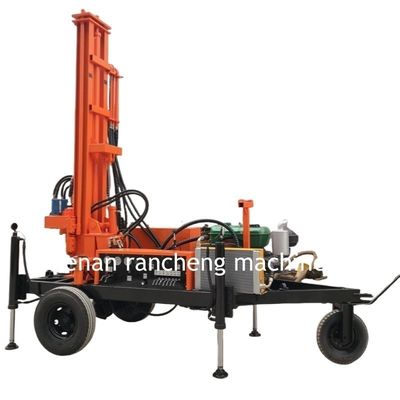 Rig mobile per la trivellazione di pozzi idrici di 150 metri alimentata da un motore diesel da 32 CV