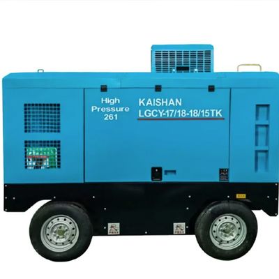 KAISHAN LGCY Diesel Compressore d'aria a vite di piccole dimensioni per l'estrazione mineraria e per la perforazione di pozzi idrici