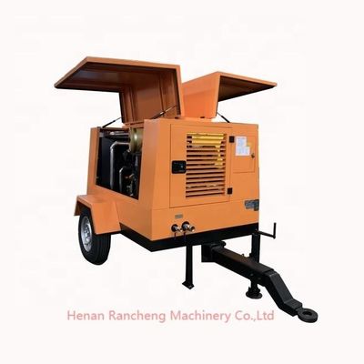 Compressore d'aria a vite portatile diesel da 1400 kg 55 kW per una sola fase di compressione
