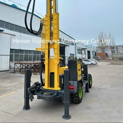 Entrambi Pompa di fango DTH Perforazione aerea Perforazione di buche per pozzi idrologici 65KW Motore Quanchai