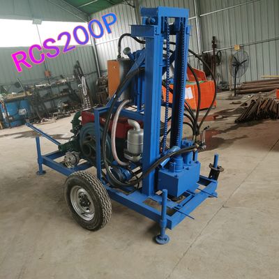 150m 16,2Kw Diesel Full Automatic Screw Thread Portatile Perforazione di pozzi per acqua