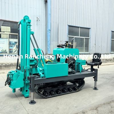 Mini driver di pile solari corrimano idraulico per la perforazione di una piattaforma di perforazione