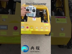 Telaio per il prato a quattro ruote ibrido a controllo remoto 20 mm-180 mm Altezza di taglio