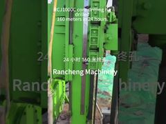 Pietra minera Diamante RCJ1000C Piattaforma di trivellazione del nucleo Piattaforma di trivellazione geotecnica Piattaforma di esplorazione Piattaforma di trivellazione